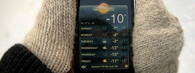 iPhone v zimě
