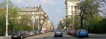 Korunní ulice Foto: ŠJů Wikimedia Commons