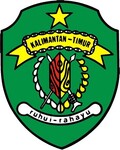 Znak provincie Východní Kalimantan (Indonésie).