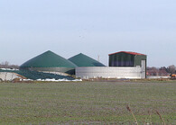 Bioplynová stanice LZ3 u německého Neuhausu.