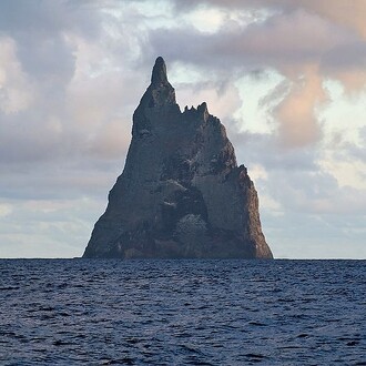 Ballova pyramida je vcelku nehostinný, strmý ostrov sopečného původu. Od ostrova Lorda Howea leží 23 km. Je záhadou, jak se na něj strašilky dostaly.