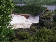 Tupatukasi Waterfall, Broadback River, Quebec