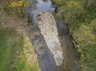 Podpora samovolné renaturace řeky u Štěpánova