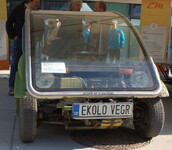 Elektromobil vyrobený doma - Ekolo Vegr