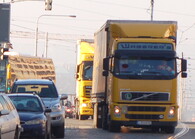 Kamiony v Praze
