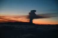 Sopka na ostrově La Palma