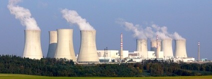 Jaderná elektrárna Dukovany Foto: Petr Adamek / Wikimedia Commons