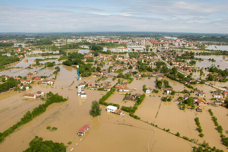Povodeň v Srbsku 2014 byla jedna z velmi ničivých.