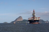 Rio de Janeiro, ropná věž v zálivu Guanabara