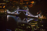 Londýnský Tower Bridge s LED osvětlením