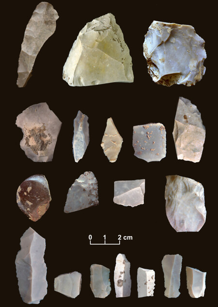 Na místě vědci nalezli nebývalé množství kamenných nástrojů.