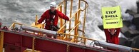 Greenpeace bojuje proti težbě v akrtických vodách