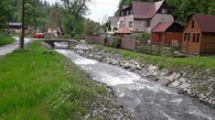 Opravená koryta potoků na Frýdecko-Místecku