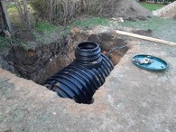 nádrž na dešťovou vodu