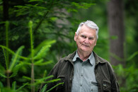 Vladislav Ferkl v lese na Klokočné