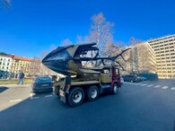 přesazení javoru na Praze 3