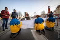 aktivisté doprava praha ukrajina extinction rebellion