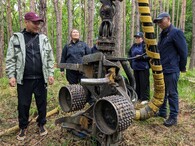 Exkurze s mongolskými lesníky