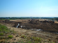 plocha s výstavbou obchodního centra Jihlava