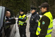 kontrola v Krkonošském národním parku