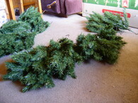 umělý vánoční stromek