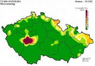 Oblast zamořená olovem na Příbramsku