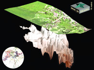 Krasová krajina na historických mapách