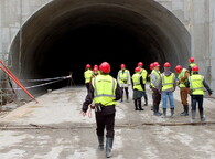 Exkurze v tunelu Blanka