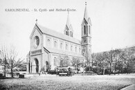 Karlínské náměstí kdysi