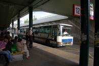 Autobusová stanice Černý most.