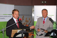 Martin Bursík a Mirek Topolánek