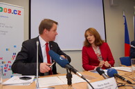 Martin Bursík a Jacqueline McGladeová