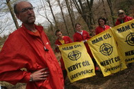 Jiří Tutter a aktivisté Greenpeace