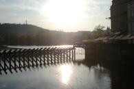 Vltava u Novotného lávky v Praze