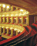 Národní divadlo, pohled do hlediště.