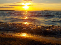 Finské jezero Saimaa.