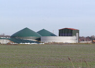 Bioplynová stanice LZ3 u německého Neuhausu.