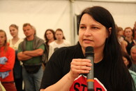 Markéta Kovaříková z koalice občanských sdružení S.O.S. Český ráj