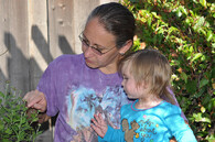 Babička s vnoučetem