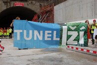 Ražba tunelu Blanka