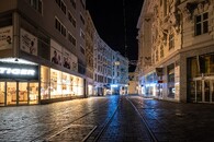 centrum Brna bez veřejného osvětení