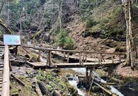 Lávka v Údolí Bílé Opavy