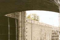 Dolní vrata velké plavební komory Hořín