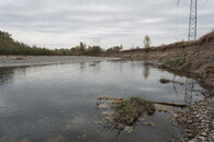 Sloup u řeky Bečvy