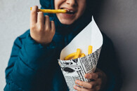 hranolky v jednorázovém obalu