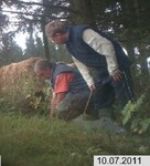 Pytlák zachycený fotopastí