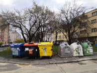 kontejnery na tříděný odpad