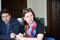 Ondřej Mirovský a Lenka Burgerová