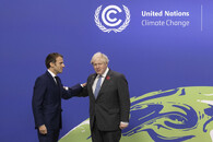 Emmanuel Macron a Boris Johnson 