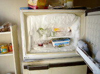 Mrazák k odmrazení